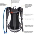 thumbnail image 3 of Black Hydration Pack with 70 Oz 2L Water Bladder for Running Hiking Cycling Climbing Camping, 3 of 8