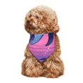 thumbnail image 4 of Goofa Hawaiian Beach Dolphin Printing Dog Bandana ,Cat Scarf Adjustable Bib Handkerchief Accessories for Dogs Cats,Pet scarf,Pet fashion, 4 of 6