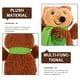 thumbnail image 5 of Juguete para perros con sonido chirriante, juguete interactivo para perros, juguete de peluche para masticar para la dentición, juguete de peluche con forma de oso para perros., 5 of 7