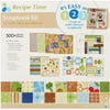 Scrapbook Bundle Kit 12X12, Recipe Time