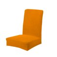 thumbnail image 2 of Matsuzay 2 piezas de fundas para sillas divididas de grano de maíz, funda protectora sólida resistente al desgaste, Protector exterior, elementos Decoración del hogar naranja Matsuzay HA012477-13, 2 of 6