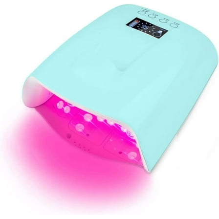 Gel UV Nail Lamp, 48W UV LED Nail Dryer Light for Gel Nails Polish Manicure Professional Salon Curing Lamp with Timer Setting Sensor