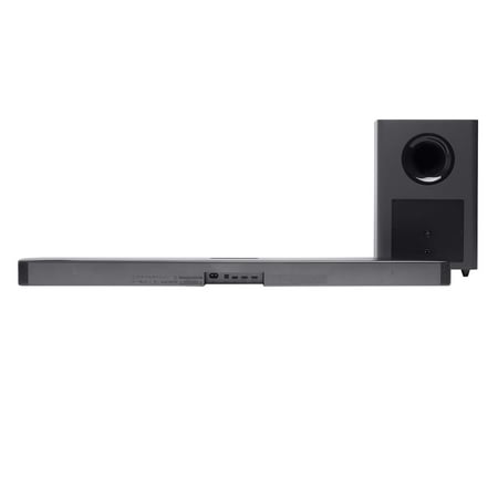 JBL - 2.1-Channel Soundbar with Wireless Subwoofer and Dolby Digital - Black