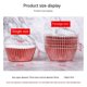 thumbnail image 5 of Revestimientos metálicos para cupcakes, papel de aluminio azul marino, vasos de papel para hornear muffins, 198 Uds., bandeja de papel para pasteles a prueba de aceite de papel de aluminio e, 5 of 5
