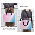 thumbnail image 6 of FORMRS 16" Laptop Bag Carrying Sleeve Case with Handle Travel Shoulder Briefcase, Pink Gradient, 6 of 8