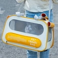 thumbnail image 2 of Foldable Portable Pet Carrier Backpack, Suitable For Cats Under 22 Lbs And Dogs Under 16.5 Lbs, 2 of 5