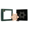 thumbnail image 3 of Rose Gold Plated Hanging Christmas Tree Snowflake Spinner Ornament w/ Matashi Crystals, 3 of 6