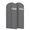 Gray, variant on Garment Bags for Hanging Clothes, 65'' Suit Bag Cover for Storage and Travel, Dress Bags for Gowns Long, 2 Pack (Gray)