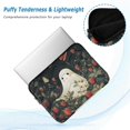 thumbnail image 2 of FORMRS 15-15.6 inch Laptop Sleeve Case Soft Carrying Quilted Computer Bag Cover, Happy Ghost, 2 of 7