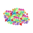 thumbnail image 4 of 100 piezas de tesoro de hielo de hielo, artesanías de artes, joyas coloridas de cubito de hielo para niños juguete sensorial para eventos dispersos de S, 4 of 8