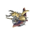 thumbnail image 3 of 3D DIY Steampunk Christmas Insects Metal Assembly Model Kit (Set of 2), Light-Up Stainless Steel Mechanical Insect Decor, Holiday Creative Ornament, 3 of 9