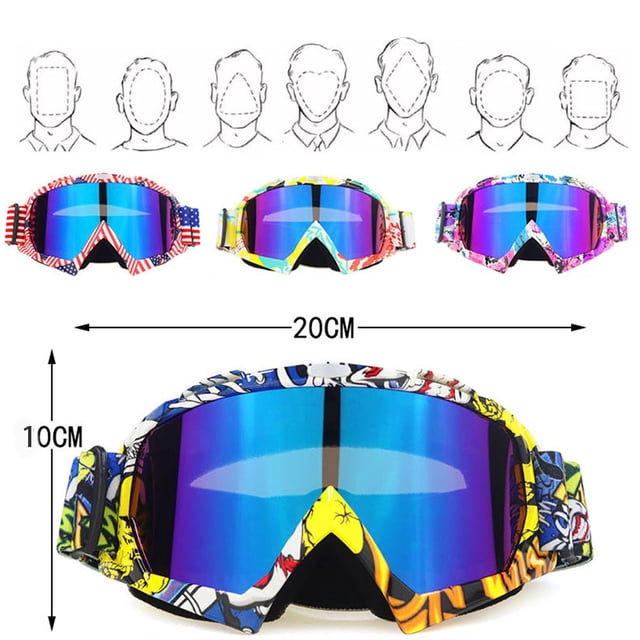 Gafas de Motocross, gafas de motocicleta, gafas protectoras a prueba de viento para moto, moto de cross, ATV