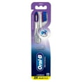 thumbnail image 6 of Oral-B Toothbrush Pack, 3D White Deep Stain Remover Manual Toothbrush, Medium Bristles, 2 Count, 6 of 10