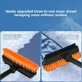 thumbnail image 6 of StSilkitty Rotatable And Extendable Car Snow Shovel With Ice Scraper And Removable Snow Brush Multipurpose Icer And Defroster For Winter Vehicle Care, 6 of 9