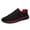 Red, variant on Walking Shoes for Women Men Lace up Fashion Sneakers Non Slip Lightweight Running Tennis Shoes
