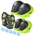 thumbnail image 1 of Rodilleras Protección Ciclismo 6 unids/set soporte de codo de rodilla niños transpirables para deportes al aire libre (verde) Ndcxsfigh Para Estrenar, 1 of 9