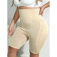 thumbnail image 3 of Plus Solid Wideband Waist Shapewear Shorts, 3 of 5