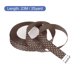 thumbnail image 2 of Cintas de Grosgrain Uxcell de 25 yardas de 3/4" marrón con puntos blancos para moño, 2 of 5