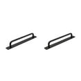 thumbnail image 3 of Speravity manija de los muebles perillas de hardware sin perforaciones de varios tamaños tiradores de puertas resistentes al desgaste decoración del Negro/224 mm 2piezas Speravity CBP376763, 3 of 6