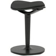 thumbnail image 1 of HOMCOM Mesh Ergonomic Wobble Stool for Standing Desks, with Rocking, Black, 1 of 10