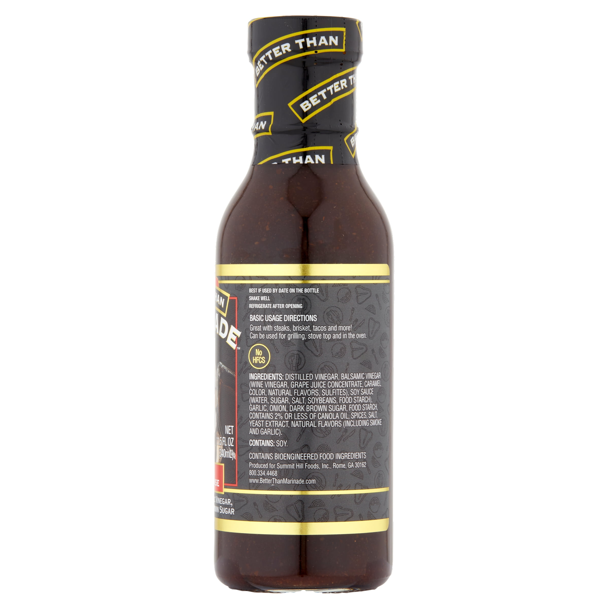 (3 pack) Better Than Marinade, Prime Steakhouse, 11.5 oz Bottle