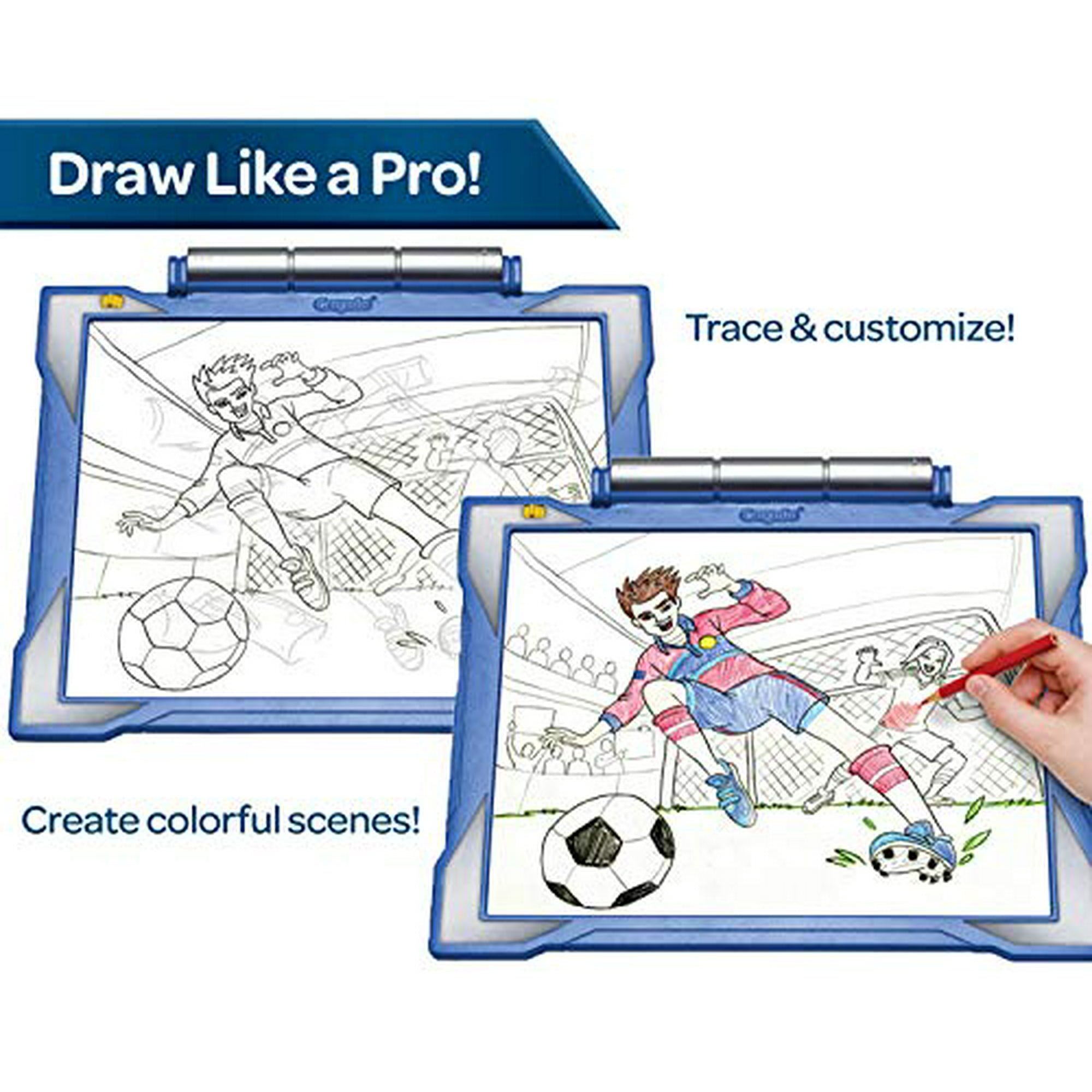 Light up tracing pad blue new arrivals