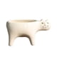 thumbnail image 1 of Ounissouiy Cerámica llamativa y creativa: soporte de cerámica en forma de pata hecho de artesanía exquisita, creatividad de bajo mantenimiento Jardín y Patio Blanco, 1 of 6