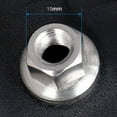 thumbnail image 2 of 2Pcs Stainless Steel Bike / Cycle Wheel Axle Track Nuts Sizes M9/M10, 2 of 5