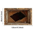 thumbnail image 3 of Large Entrance Carpet Floor Mat With Visual Deception Effect Suitable For High Traffic Areas Indoor And Outdoor Use Durable And Easy To Clean Sized Throw Blanket Tan Knit Blanket Blanket Tan Modern, 3 of 4