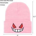 thumbnail image 4 of Gorro de invierno ZHAOCHENG rosa Unisex para esquiar, cálido y holgado, 4 of 4