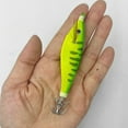 thumbnail image 3 of Hyasfey 10CM/10G Glow-in-the-dark Shrimp Lure with Squid Hook Realistic Bionic Artificial Bait Saltwater Freshwater Bass Walleye Trout Fishing Accessories, 3 of 7