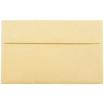 JAM Paper A10 Envelopes, 6 x 9 1/2, Gold Parchment, 25/Pack