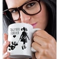 thumbnail image 2 of 3drose, Together Forever- Image of Girl with a Treasured Teddy Bear, 15oz Mug, 2 of 6