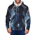 thumbnail image 6 of Lsque Chucky for Mens Full-zip Hoodie, Zip-up Pullover Hooded Sweatshirt, Kangaroo Pocket Hoodie Ideal for Daily Wear, Travel, and Home-3X-Large, 6 of 8