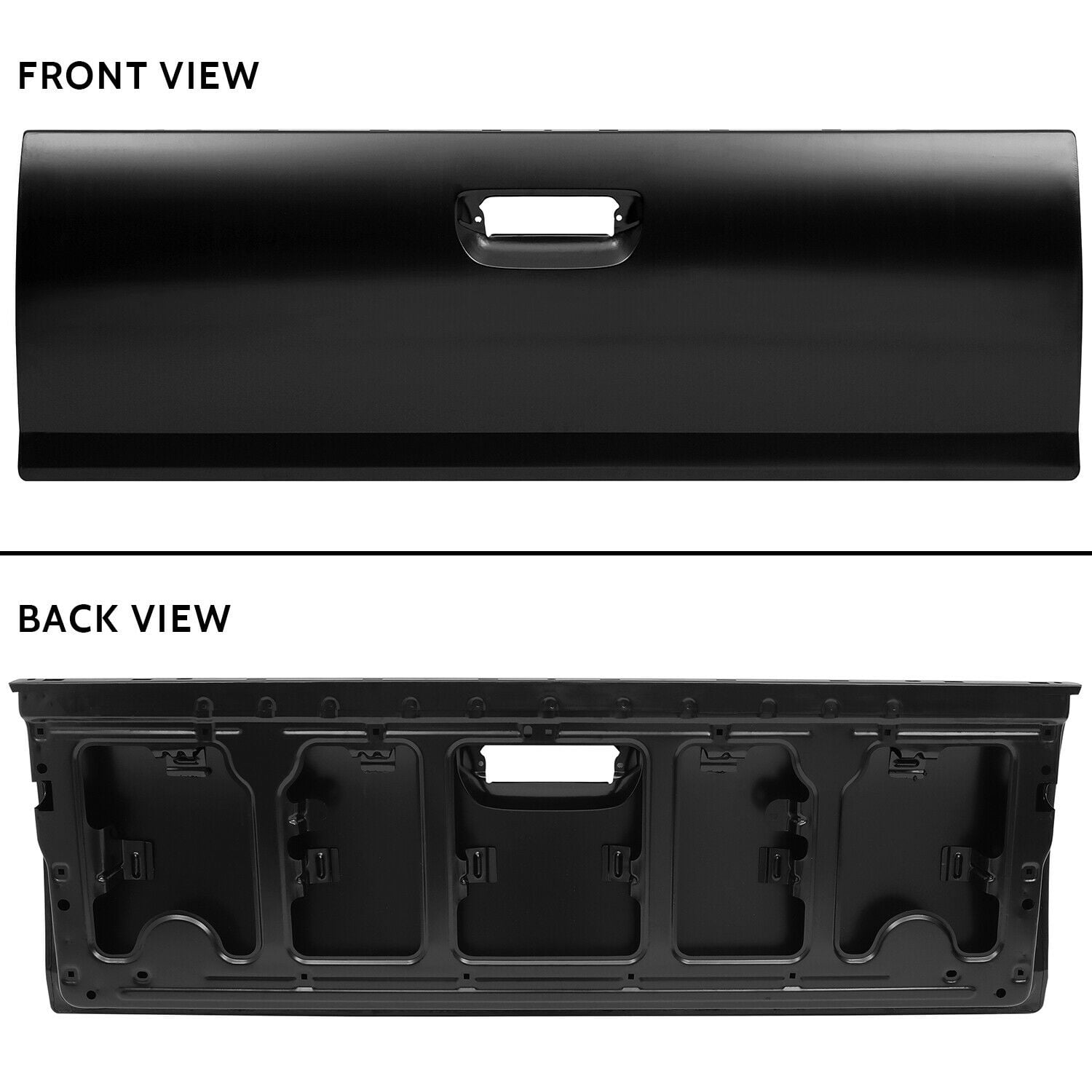 Kojem Rear Tailgate for 2005-2015 Toyota Tacoma Pickup Steel TO1910100