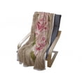 thumbnail image 4 of Rose Soft Flannel Fleece Blanket, Pink Bouquet of Roses Retro Design Nature Love Romance Theme Grunge Display, Cozy Plush for Indoor and Outdoor Use, 50" x 70", Tan Pale Pink Green, by Ambesonne, 4 of 6