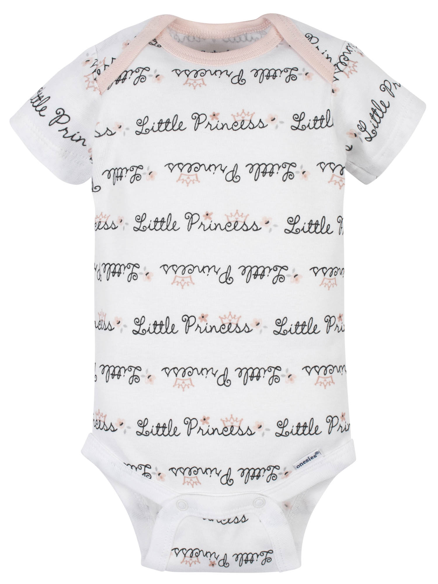 Gerber Baby Girl Short Sleeve Onesie Bodysuits, 5-Pack, Preemie-24 Months - image 3 of 12