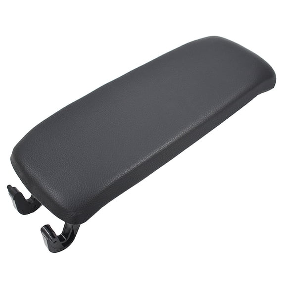 Armrest Cover Center Console Lid, Black Leatherette, Suitable for Audi A4 S4 B7 (2004-2008)