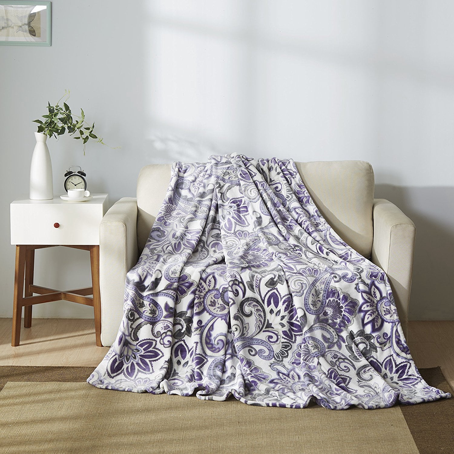 Collection Polyester Throw All American Collection Printed Polyester Fleece Lightweight Washable ...