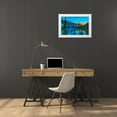 thumbnail image 3 of Jaynes Gallery 24x17 White Modern Wood Framed Museum Art Print Titled - Canada-Alberta-Banff National Park Moraine Lake and Valley of the Ten Peaks at sunrise, 3 of 4