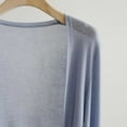 thumbnail image 5 of Summer Cardigan for Women's Thin Ice Silk Coat,Shawl Shirt with Slip Skirt,Long Sleeve Thin Knit Cardigan Top, 5 of 5