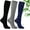 Black&Gray&Blue, variant on UZMOG 6Pairs Compression Socks for Women & Men 15-20 mmHg,Best Support for Cycling Athletic Hiking Running