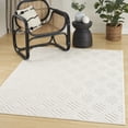 thumbnail image 6 of Nourison Care Free 6'7" x 9'2" Ivory Modern Indoor Rug, 6 of 9