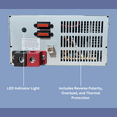 thumbnail image 7 of Pulse Power 35 Amp RV Converter | 12V DC | Power Converter Battery Charger | Lithium Compatible | Built in Smart Charger and Fixed Output Modes | Output Range 13V to 16.5V, 7 of 7