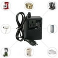 thumbnail image 3 of voltage converter step-down transformer 220v to 110v ac step-down travel voltage transformer, 3 of 4