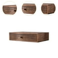 thumbnail image 6 of Fiocias Desk Storage Organizer Jewelry Holder Makeup Organizer Wood Tabletop Cabinet for 1 drawer, 6 of 9
