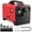Red, variant on Diesel Heater 12V, Portable 8KW Air Heater with LCD Switch & Remote Control