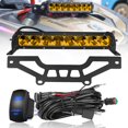 thumbnail image 1 of Soporte para barra de luces Chelhead Yellow Can Am X3 con cableado de 40 W, 1 of 9