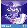 thumbnail image 1 of Always Anti-Bunch Xtra Protection Daily Liners, Regular Length, Scented, 1 of 9
