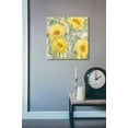 thumbnail image 3 of Epic Art 'Yellow Bunch II' by Tim O'Toole, Acrylic Glass Wall Art, 24"x24", 3 of 5